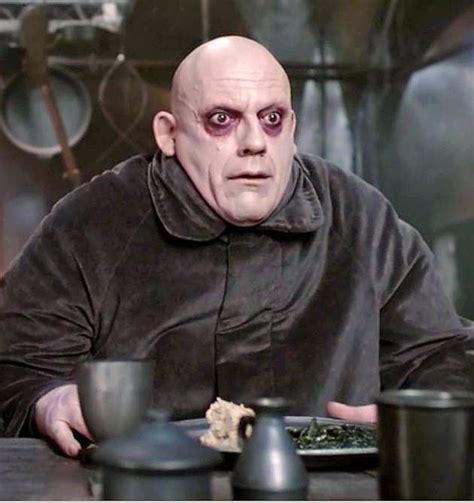 addams family bald guy|what happened to uncle fester.